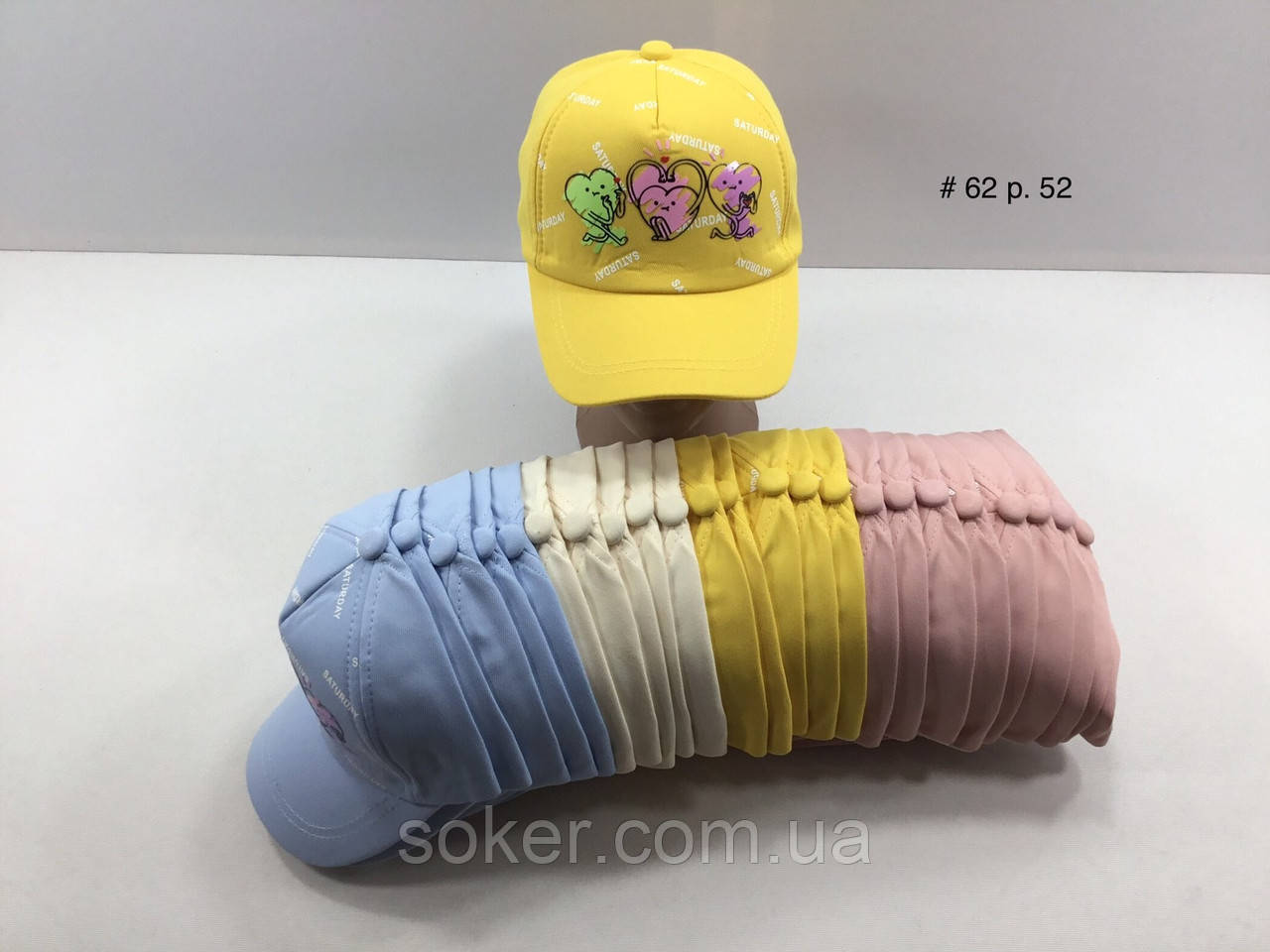 Бейсболка для дівчаток