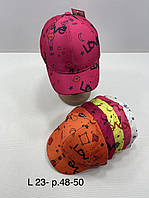 Бейсболка для дівчаток