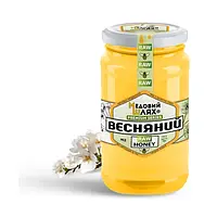 Мед весняний 400г Raw Honey Медовий шлях