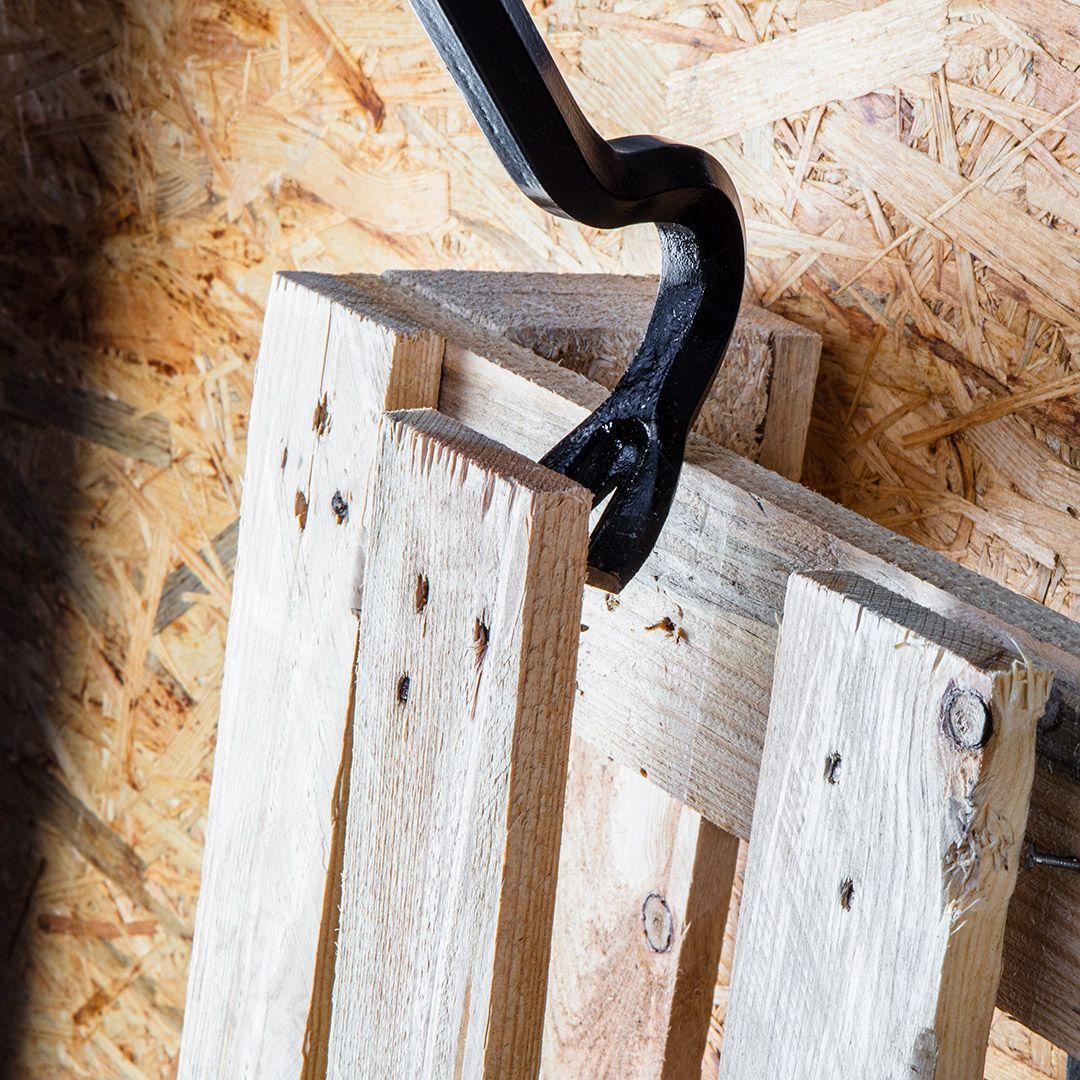 Лом-цвяходер 1000 мм, переріз 19 мм, 60 град., фото 1