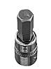 H7 шестигранна біта на торцевій головці 1/4", коротка, 37 мм, фото 2
