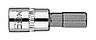 H7 шестигранна біта на торцевій головці 1/4", коротка, 37 мм, фото 5