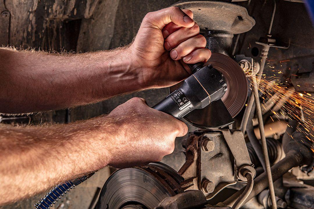 Машина шліфувальна кутова пневматична 125 мм, 10 000 об/хв, фото 1