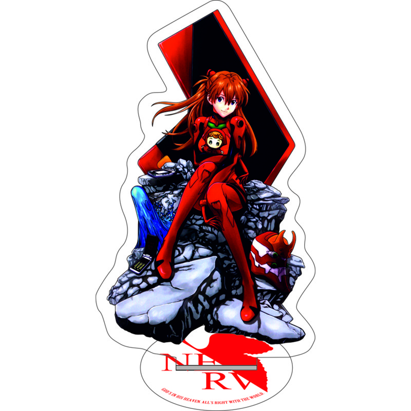 Акрилова фігурка Аска Ленглі Сорью - Євангеліон | Asuka Langley Soryu - Evangelion Ver. 2