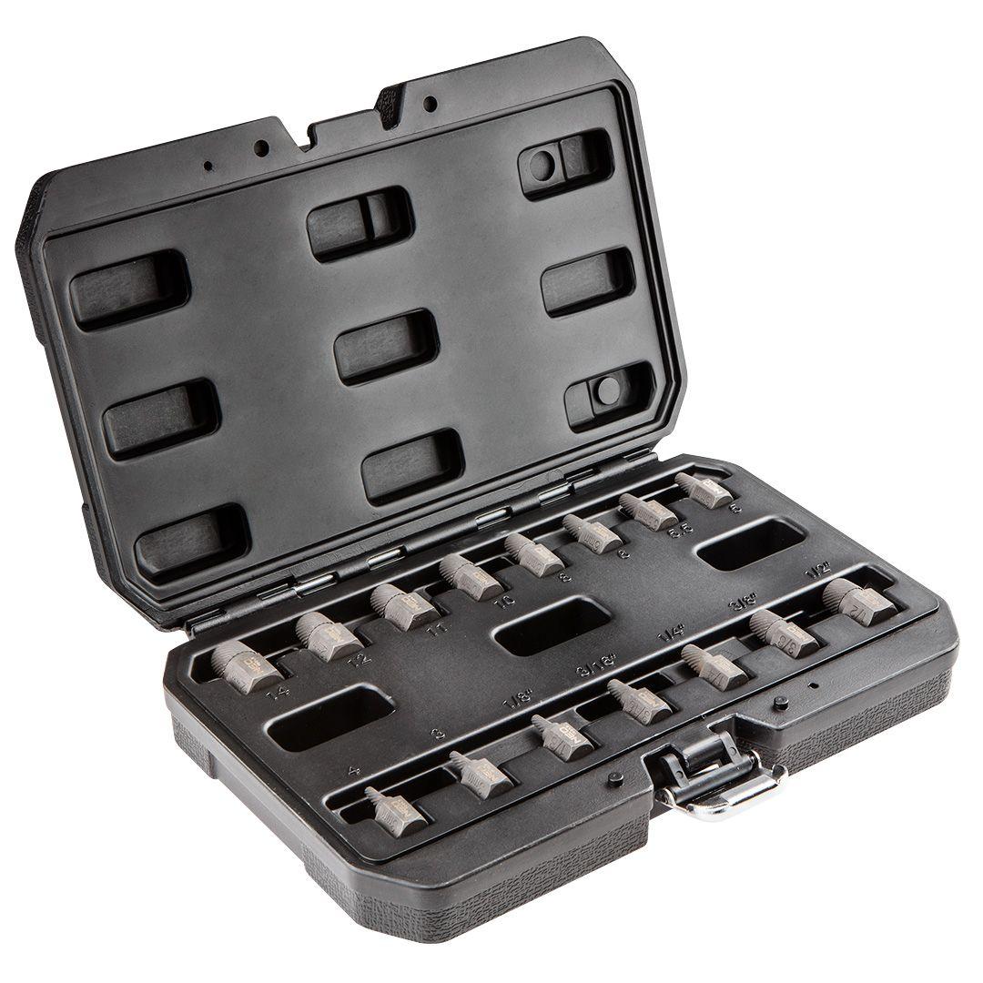 Набір викручувачів зламаних гвинтів, 15 шт, фото 1