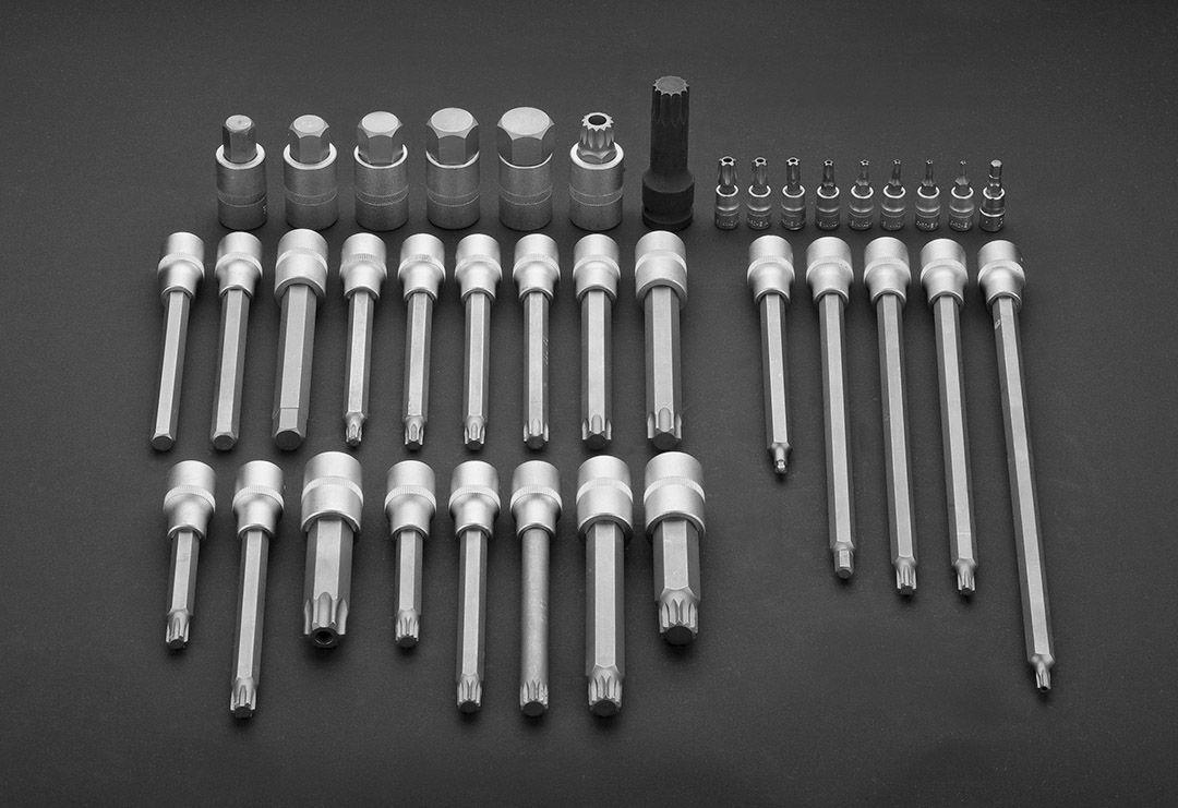 Набір головок-вставок 1/2", 38 шт.