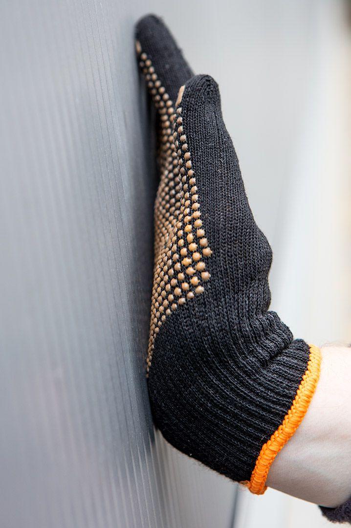 Рукавички робочі, бавовна і поліестер, пунктир, 9 ", фото 1