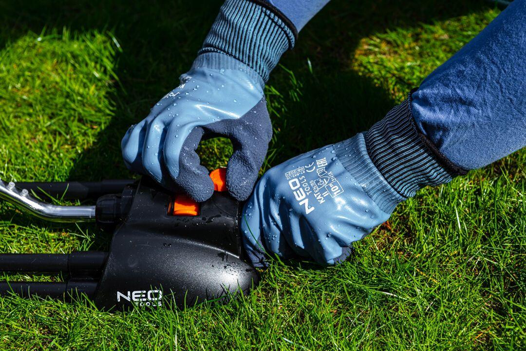 Рукавички робочі, поліестер з латексним покриттям (2 шари), 3141X, 8 ", фото 1