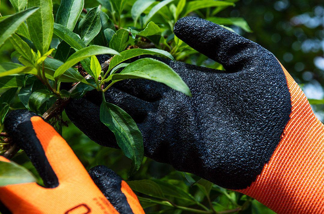 Рукавички робочі, поліестер з латексним покриттям (crincle), 3131X, 9 ", фото 1