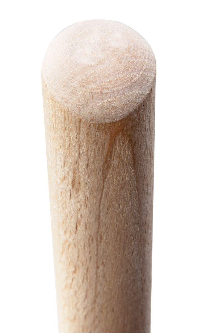 Ручка (стиль) для мітли 150 см, діаметр 24, точена, фото 1