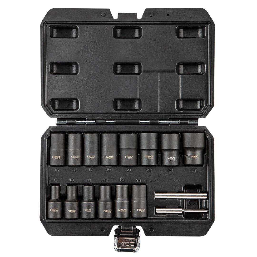 Набір зовнішніх екстракторів, 1/2 ", 16 шт., фото 1