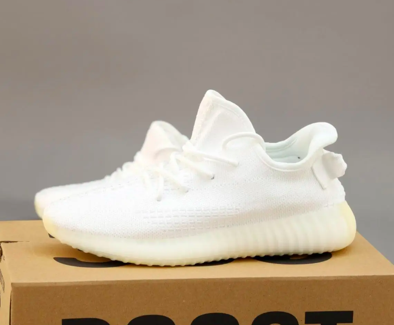 Купить Кроссовки мужские Adidas Yeezy Boost 350 белые, Адидас Изи Буст ...
