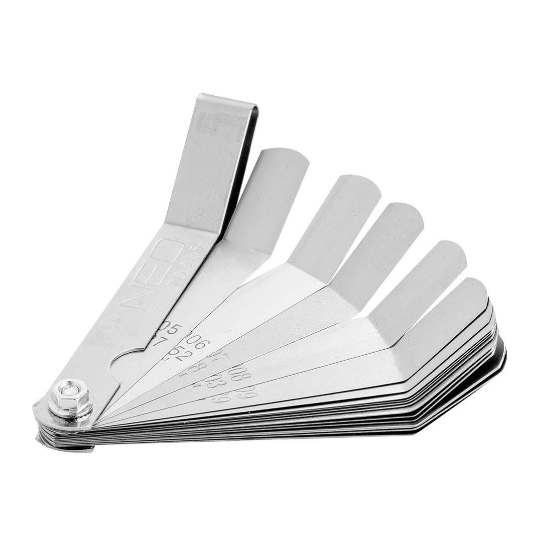 Набір щупів, 16 пластин складений, фото 1