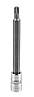 Біта TORX TX27 на торцеву головку 1/4", довга, 87 мм, фото 2