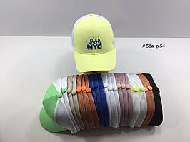 Бейсболка для дівчаток