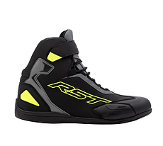 МОТОБОТИ ШКІРЯНІ RST SABRE MOTO CE BLACK/GREY/FLO YELLOW
