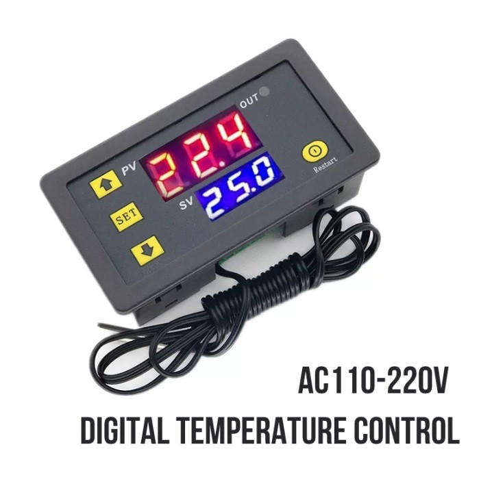 Терморегулятор W3230 цифровий АС110-220V. Контролер температури
