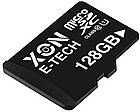 Карта пам'яті XON microSDXC 128GB Class 10 UHS-I + SD adapter (MCSX1128BA), фото 2