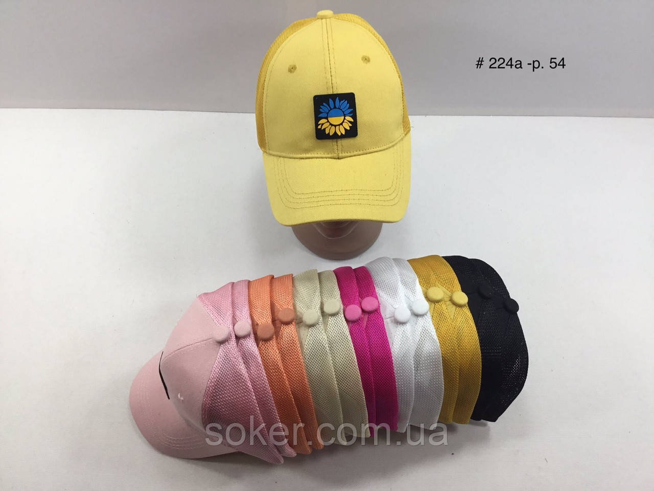 Бейсболка для дівчаток