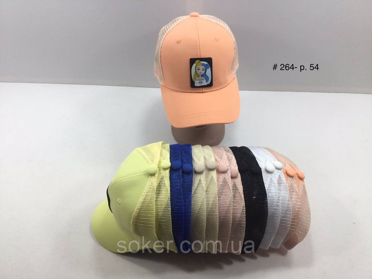 Бейсболка для дівчаток