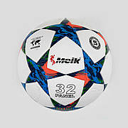 М'яч футбольний термополіуретановий TPU вага 400 грам Розмір №5 камера гумова з ниткою (C 40042)