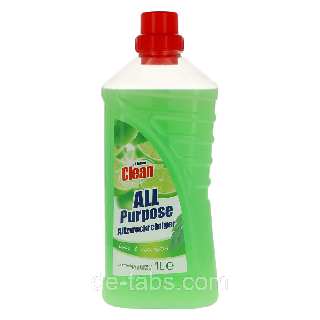 At Home Clean Lime & Eucalyptus Універсальний мийний засіб - рішення для всього будинку!