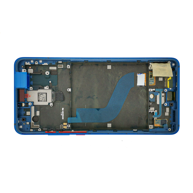 Дисплей Xiaomi Mi 9T (Ver.Samsung) модуль в зборі з тачскріном і рамкою, блакитний, Original PRC