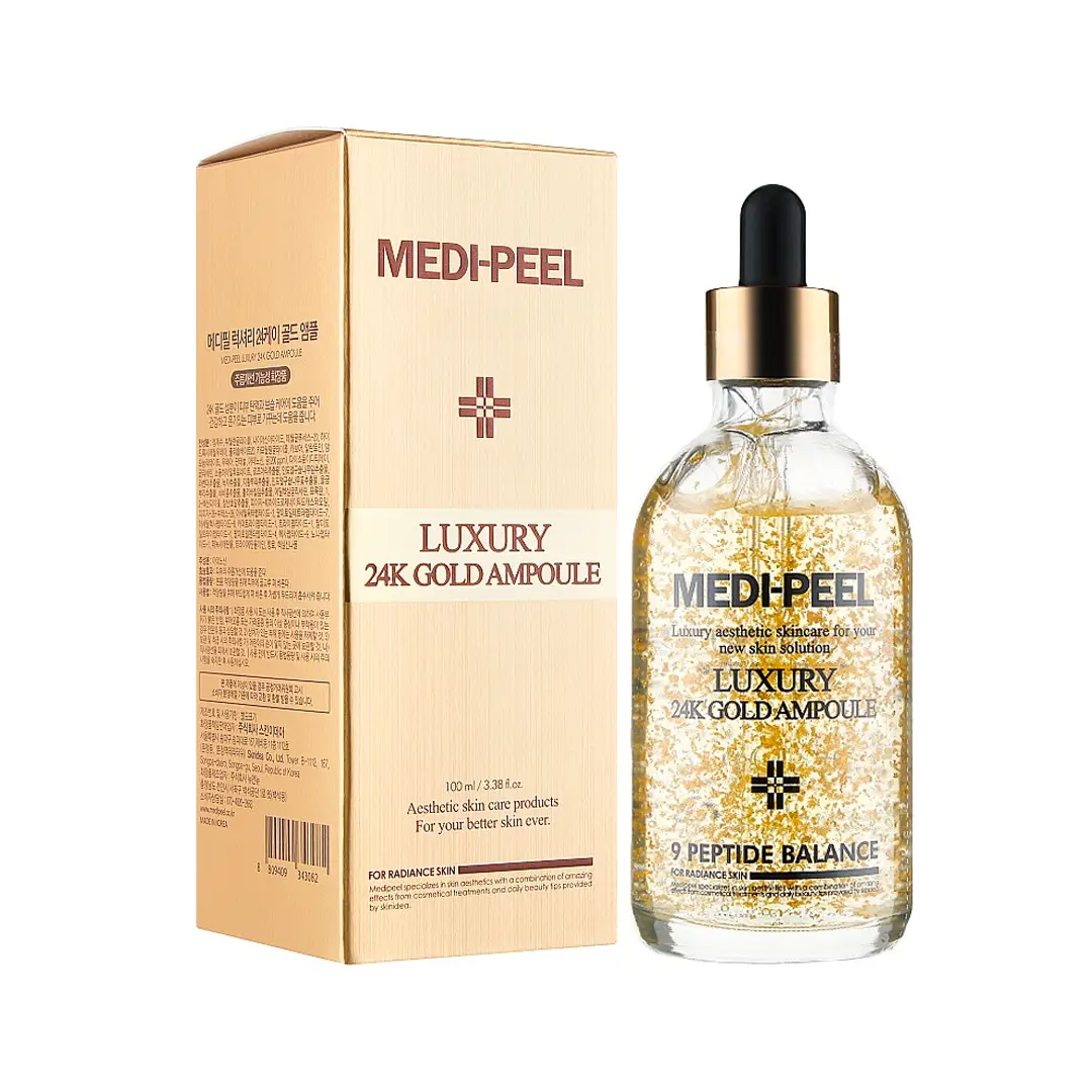 Ампульна сироватка із золотом MEDI-PEEL LUXURY 24K GOLD AMPOULE 100ml