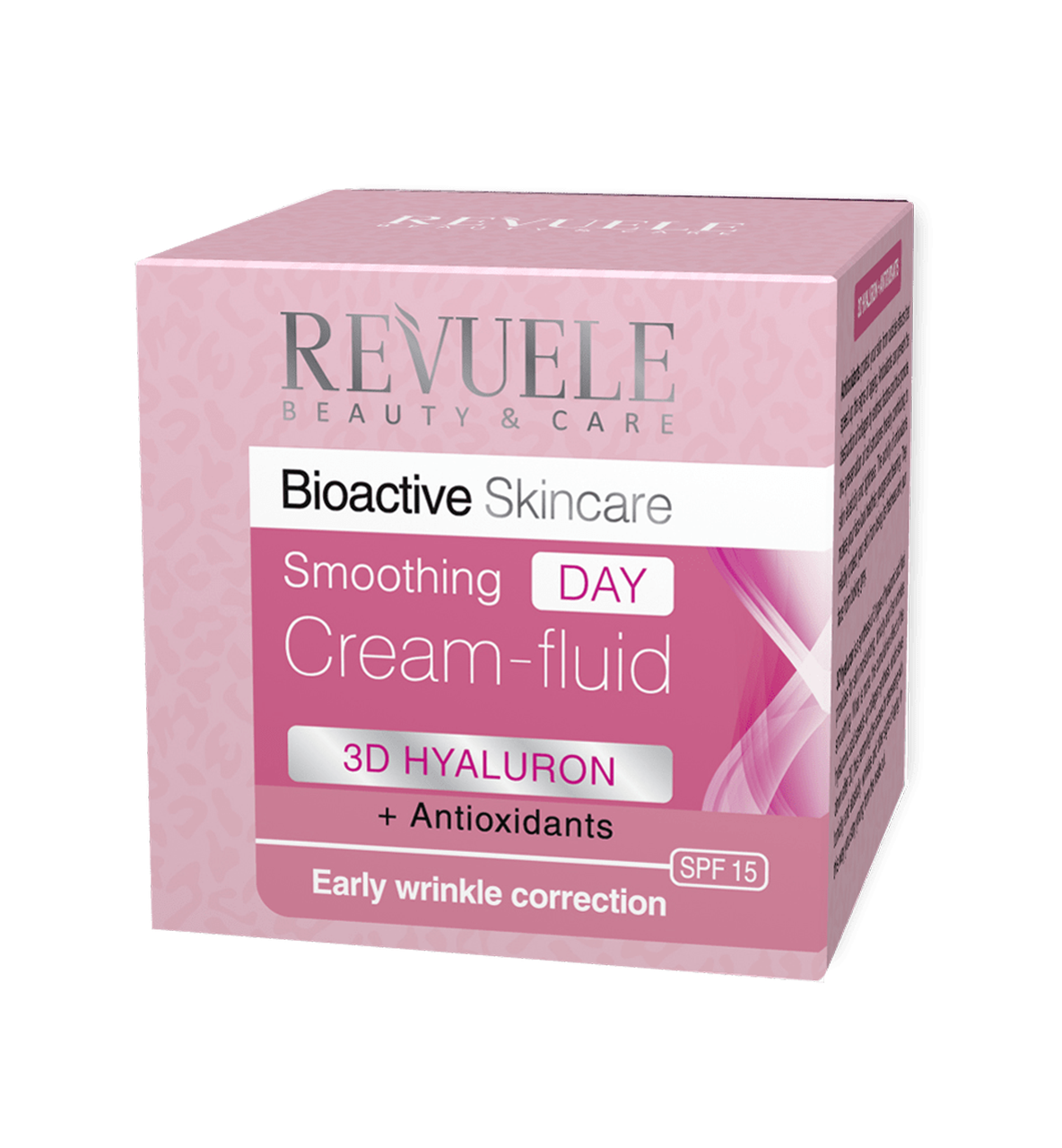Денний крем-флюїд для обличчя з гіалуроновою кислотою Revuele Bioactive Skincare 3D Hyaluron 50 мл