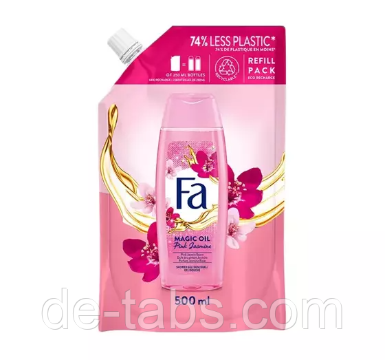 FA Magic oil Pink Jasmine гель для душу 500 мл | Запаска
