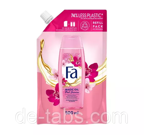 FA Magic oil Pink Jasmine гель для душа 500 мл | Запаска - фото 1 - id-p1789988400