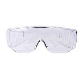 Окуляри захисні прозорі, матеріал лінз полікарбонат, матеріал заушников полікарбонат, захист від удару, mst