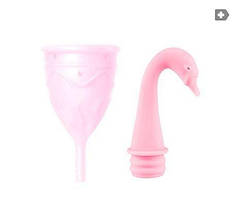 Менструальна чаша Femintimate Eve Cup розмір L з переносним душем, діаметр 3,8см