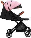 Прогулянкова коляска MoMi ESTELLE LOVE (колір – black – pink), фото 2