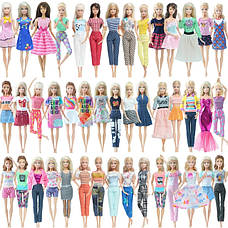 Набори одягу для Барбі по 5 комплектів