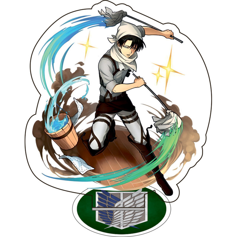 Акрилова фігурка Лєві Аккєрман - Титан що атакує | Levi Ackerman - Shingeki no Kyojin Ver. 2