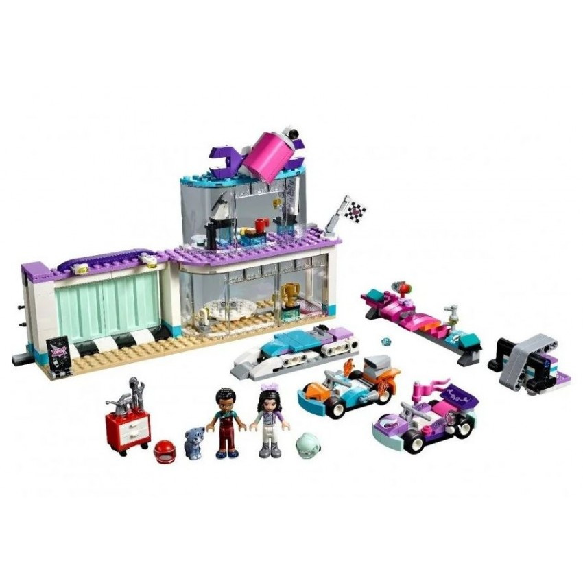 Конструктор Lego Friends Майстерня за тюнінгом автомобілів 413 деталей 41351