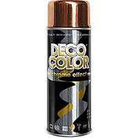 Хром аерозольна фарба DecoColor, мідний, 400ml