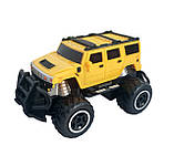 Машинка на радіокеруванні Hummer (Хаммер) жовтий, з підсвічуванням знизу, 13,5*7*9 см (6149-2), фото 3