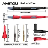 Щупи для мультиметра ANENG PT1010 20A 153 см ПВХ, фото 3