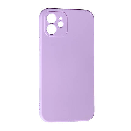 Силіконовий чохол Case SMTT (AA) для Apple iPhone 12 Purple, фото 1