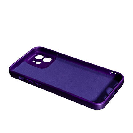 Силіконовий чохол Case SMTT (AA) для Apple iPhone 12 Violet, фото 2