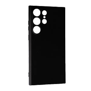 Силіконовий чохол Case SMTT (AA) для Samsung S23 Ultra Black