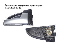 Ручка двери внутренняя правая хром KIA CEED 07-12 (КИА СИД) (82621-1H000, 826201H010, 826211H000,