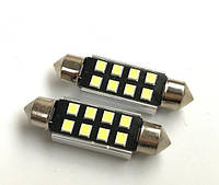 Світлодіод 12V Т11 41mm Білий SMD 8 (2835) "32150" 112Lm (1шт)