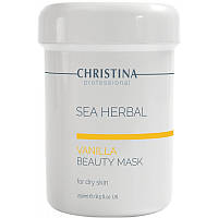Ванільна маска краси для сухої шкіри Christina Sea Herbal Beauty Mask Vanilla 250 мл
