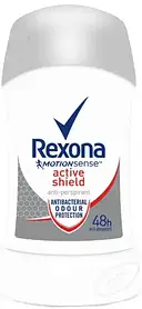 Жіночий дезодорант-антиперспірант твердий 48ч Rexona Active Shield Motion Sense антибактеріальний