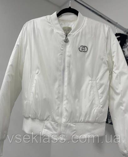 Купить "M "GC Бомбер женский белый стильный куртка ветровка брендовая ...