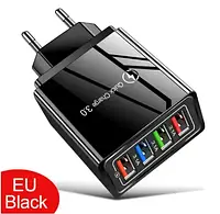 Зарядное устройство адаптер QuickCharger 3.0 на 4 USB порта