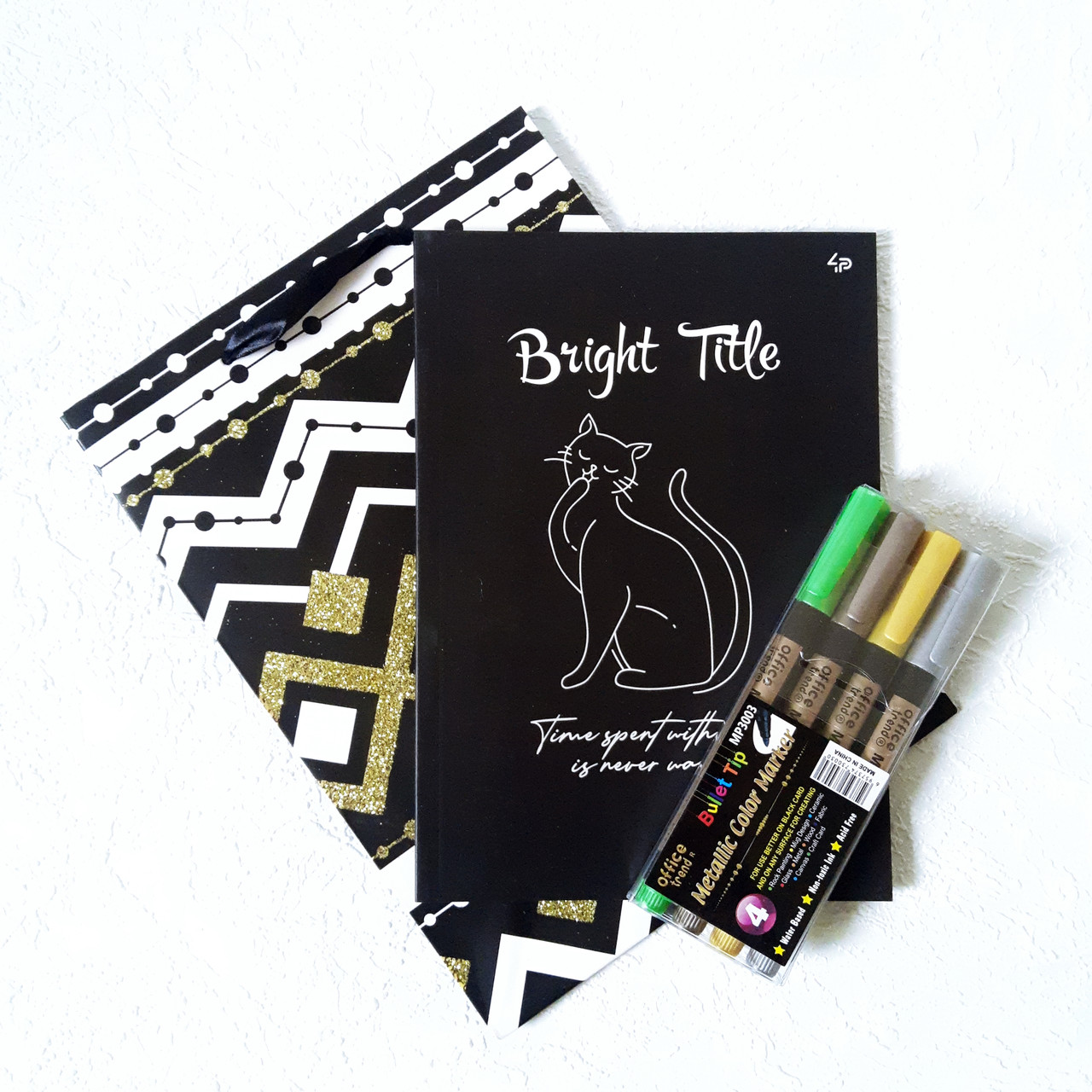 Подарунковий набір для дівчат Bright Black арт.MF0803-3